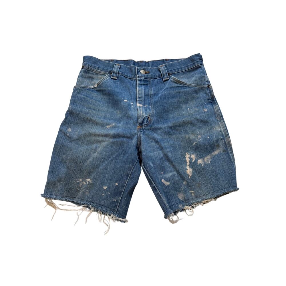 Vintage Sedgefield Denim Jorts Shorts Men's 32 Painters Thrashed GRUNGE USA